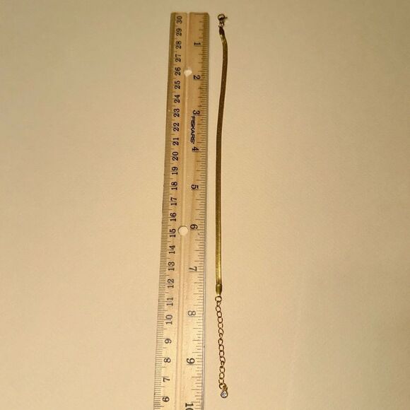 Snake chain anklet N967 - Picture 5 of 5